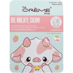 CREME- Be Milky Skin! Strawberry Cow Sheet Mask